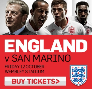 England v San Marino tickets